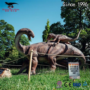 自贡华龙艺术专业模型生产仿真雕塑模型动物恐龙制作工厂