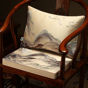 中式 椅子椰棕坐垫加厚棕垫高档红木沙发座垫凳子垫茶桌茶台椅垫子