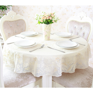 圆桌桌布防水pvc欧式 圆桌台布小圆桌茶几桌布ins茶几布圆形餐桌布