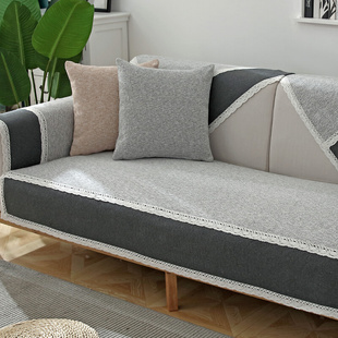 新品 沙发垫简约现代全包布艺四季 通用防滑坐垫组合欧式 沙发套罩巾