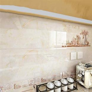 客厅内墙瓷砖厨房墙面砖卫生间墙砖300x600亮光瓷片30×60北欧