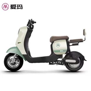 爱玛欣果Q101电动自行电瓶车48V24A锂电成人男女新国标北京可上牌