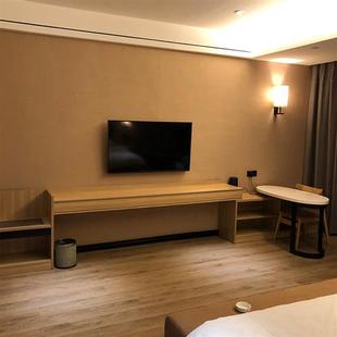 商务酒店客房家具组合套装 电视柜行李柜民宿单身公寓高低桌置物架
