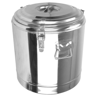信基高格商用全不锈钢饭桶储物桶80L大容量保温桶饭桶内胆内盖304