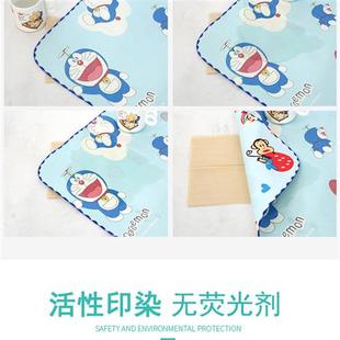 隔尿垫婴儿防水可洗薄款 双面冰丝凉席透气儿童防漏幼儿园床垫 夏季