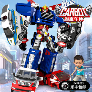 咖宝车神玩具变形汽车金刚机器人重装 巨人男孩玩具卡伽宝合体机甲