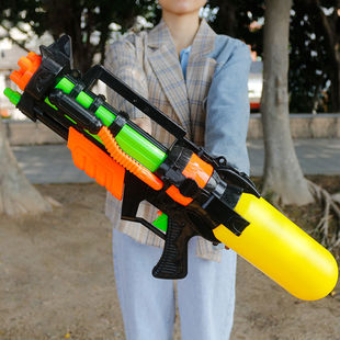 儿童玩具水枪抽拉式 泼水节打水仗超大号高压大容量成人沙滩喷水枪