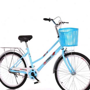 爆款 单车自行车成人男代步城市骑行女式 自行车26寸24成人女学新品