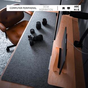 Archi005e超号毛毡鼠标垫简桌定制游约戏垫电脑键盘书桌写字办公