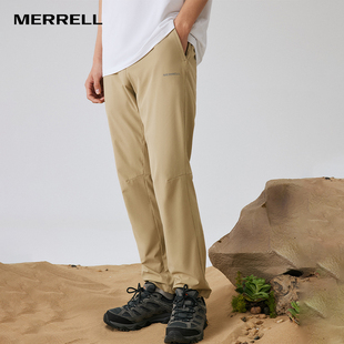 MERRELL迈乐速干长裤 男凉感运动裤 透气直筒裤 男裤 薄款 户外休闲裤