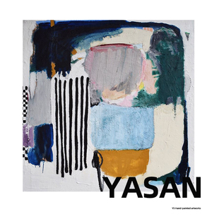 急速发货YASAN 纯手工油画肌理质感大幅抽象挂画沙发背景墙壁画客