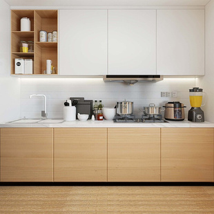 整体厨房吊柜组合柜 铝合金现代橱 定制2023全屋全铝橱柜家具定制