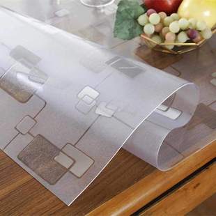pvc透明桌垫防水茶几桌布软玻璃塑料台布长方形餐桌布胶垫