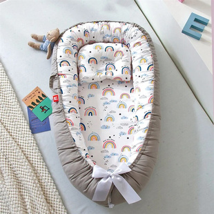 床中床婴儿床新生儿用品哄睡神器0到1岁可拆洗子宫可移动防压便携