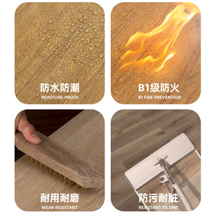 spc石塑地板环保高端无醛石晶5mm加厚卡扣式 耐磨防水锁扣木地板