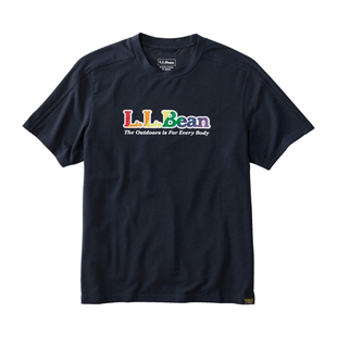 TA513641 徽标圆领套头休闲百搭正品 宾恩男士 L.L.Bean T恤短袖