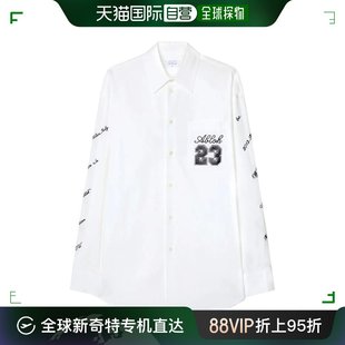 WHITE24SS长袖 衬衫 韩国直邮OFF WHITE 男OMGE004S24FAB0020110