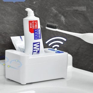 儿童电动挤牙膏神器新款 牙膏置物架 智能全自动感应挤牙膏机壁挂式