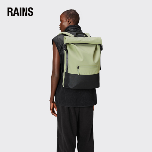 Rolltop Backpack Rains防水卷边背包通勤骑行双肩包Trail