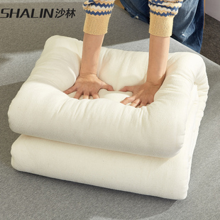 新疆棉花被冬被加厚一级优质长绒棉保暖棉絮被芯床垫被手工纯棉花