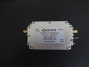 1000MHz SMA 28V 36dBm功率 射频微波功率放大器 33dB增益