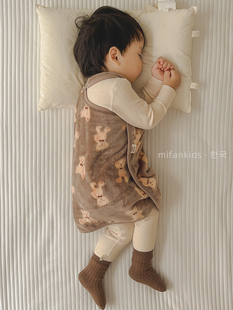 2023新韩系秋季 冬天宝宝护肚儿童踢被睡觉保暖婴儿肚围防跑偏腹围