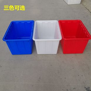全新塑料水箱大号加厚储水箱桶水产养殖养鱼养龟箱泡瓷砖塑胶方箱