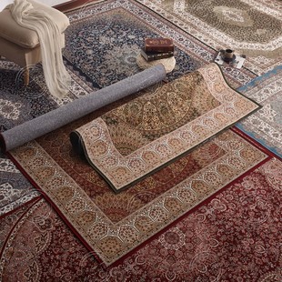 欧式 复古典波斯土耳其地毯客厅茶几垫卧室床边毯餐桌椅子地垫定制