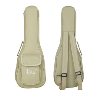 IRIN24寸尤克里里吉他包加棉米色600D牛津布琴包便携双肩收纳背包