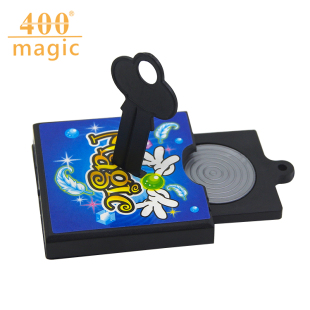 宝匙穿币 钥匙穿币 钥匙入币儿童魔术玩具近景魔术道具 400magic