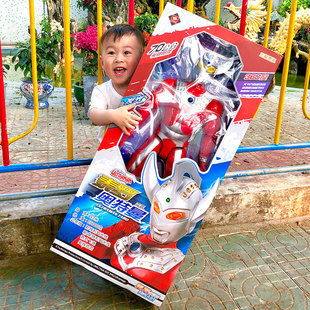 儿童奥特曼玩具正版 泰罗初代大号声光儿童男孩人偶生日礼物玩具.