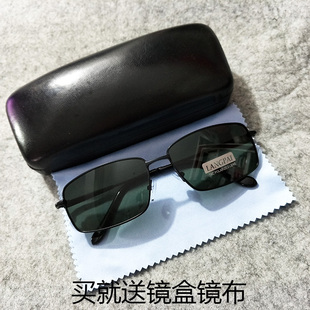新款 小框长方形防紫外线偏光太阳镜 男士 包邮 高清晰开车钓鱼眼镜