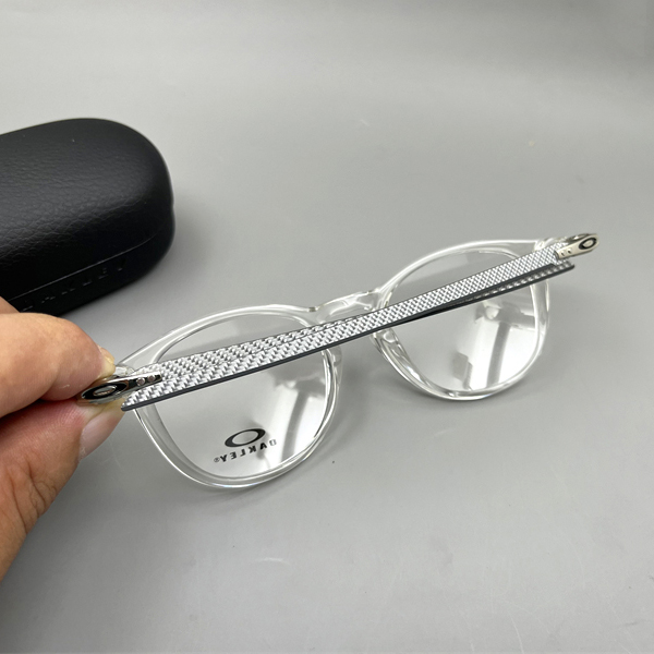 克洛普渣叔同款 复古圆框近视眼镜架OX8149透明碳纤维镜腿运动眼镜