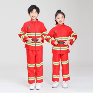 小朋友宝宝消防员衣服儿童工具玩具套装 过家家幼儿园职业体验 新款