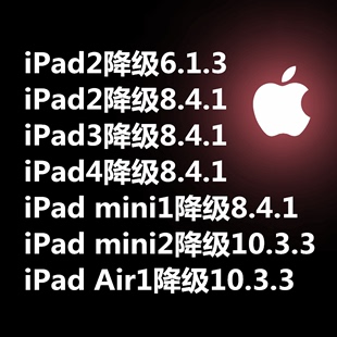 苹果iPad2 苹果5S Air1 mini1降级ios8.4.1 Mini2降级10.3.3