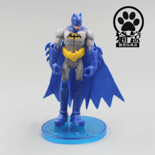 漫威复仇者联盟钢铁侠美国队长蝙蝠侠手办模型装 备配件摆件公仔