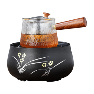 定制电陶炉煮茶器陶瓷玻璃煮茶壶烧水壶茶具静音家用全自动蒸汽煮