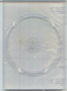 CD光盘盒单片装 盒子 加厚光盘盒子透明色单面DVD