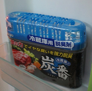 日本冰箱除臭剂 强力冰箱脱臭剂 有效去异味 除味剂吸味剂清新剂