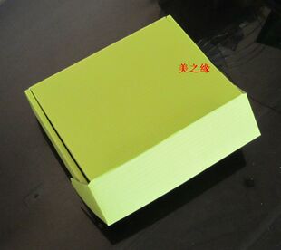 纸箱子礼品盒 盒定做包装 7CM彩盒彩色绿色飞机盒子包装