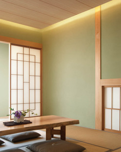 包邮 榻榻米日本装 饰壁纸经典 卷 绿色墙纸和室墙纸 5.3平米