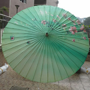 超大型晴雨伞太阳伞 户外庭院沙滩伞 文化吊顶伞 金黄色油纸伞