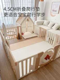 客厅婴儿a游戏围栏婴儿防护栏小孩儿童地上宝宝爬行垫栅栏室内家.