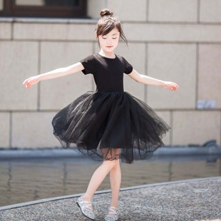 儿童洋气裙子 小女孩公主裙童装 2023新款 韩国夏装 女童连衣裙韩版