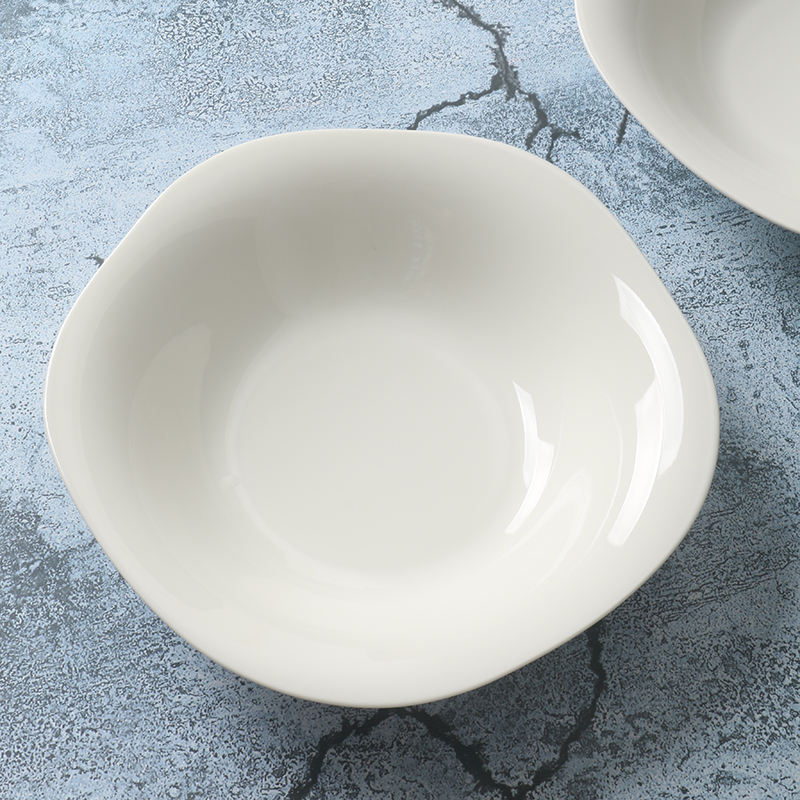 水果碗 新骨瓷 高端 孤品 法国原单 创意沙拉盘子 釉面很好