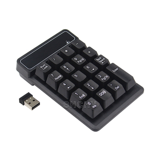 笔记本电脑外接数字小键盘 免切换无线数字小键盘USB财务机械手感