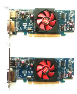 HD7470高清DP和DVI送VGA头 支持双屏低功耗 2K独立显卡AMD