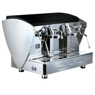 定制商用 拉迪天纳LaDeTiNa双头意式 半自动咖啡机 飞龙电控专业咖