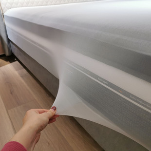 展厅床垫保护防尘罩防脏床笠纱全包透明透气床垫高弹力展示网纱套