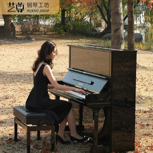 YAMAHA二手钢琴 U3H初学家用专业立式 进口雅马哈U1H 日本原装 U2H